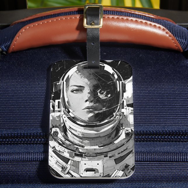 Étiquette À Bagage Élever votre imagination : Frapper une astronaute (Insitu Rectoal 2)