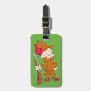 Étiquette À Bagage ELMER FUDD™  Avec un fusil