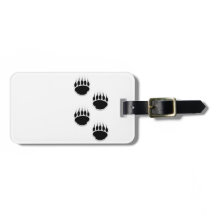 Empreintes de pattes de l'ours noir