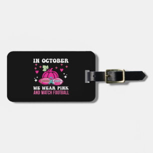 Étiquette À Bagage en octobre, nous portons une sensibilisation au ca