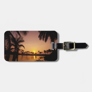 Étiquette À Bagage Endroit ensoleillé sur la baie d'Anaeho'omalu, Big