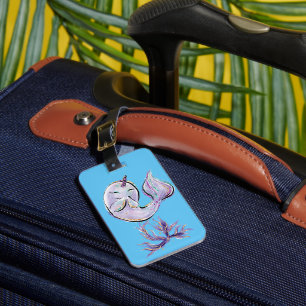 Étiquette À Bagage Enfants Narwhale