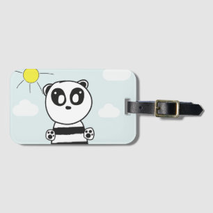 Étiquette À Bagage Enfants Panda 
