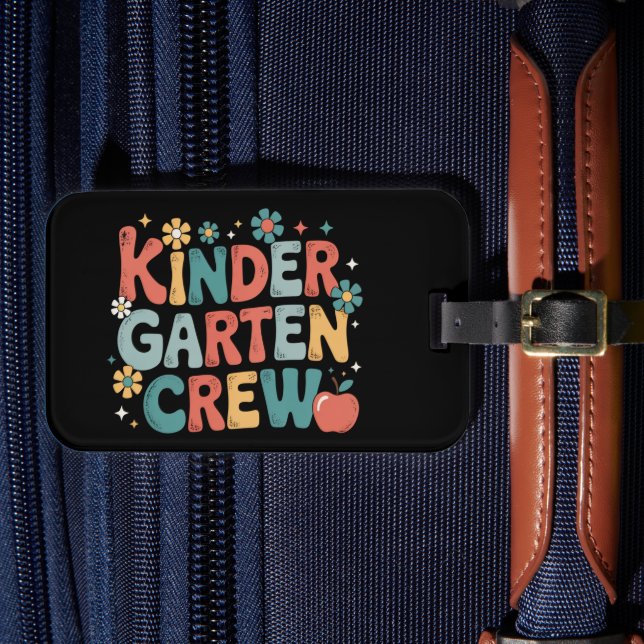 Étiquette À Bagage Enseignant Équipe de maternelle pour la rentrée (Insitu Rectoal 4)