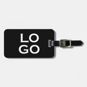 Étiquette À Bagage Entreprise ou Affaires Personnalisées Logo sur No