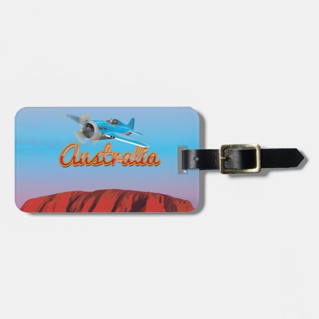 Étiquette À Bagage Envolez-vous pour l'Australie (Devant horizontal)