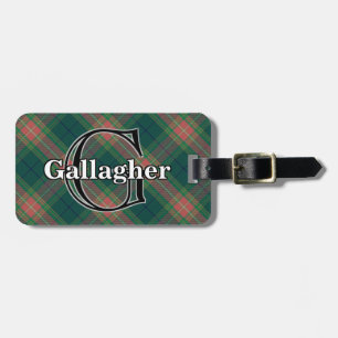 Étiquette À Bagage Epic Ireland Clan Gallagher Tartan