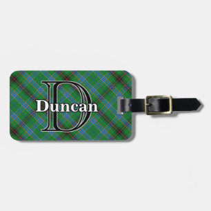 Étiquette À Bagage Epic Scotland Clan Duncan Tartan