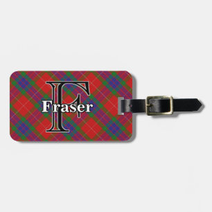 Étiquette À Bagage Epic Scotland Clan Fraser Tartan