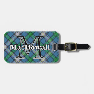Étiquette À Bagage Epic Scotland Clan MacDowall Tartan