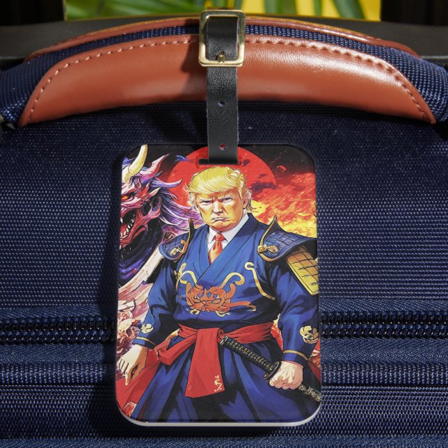 Étiquette À Bagage Epic Trump Samurai Anime (Insitu Rectoal 2)