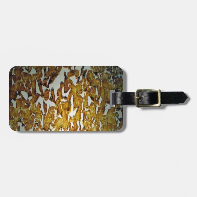 Étiquette À Bagage éplucher (Devant horizontal)