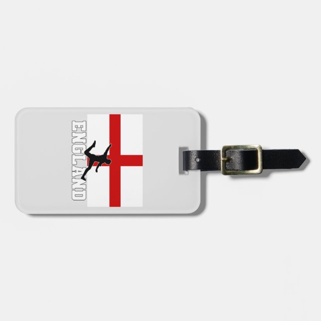 Étiquette À Bagage Équipe d'Angleterre de football (Devant horizontal)