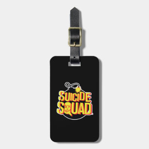 Étiquette À Bagage Équipe de suicide   Logo de la bombe