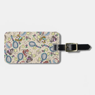 Étiquette À Bagage Équipe gallons de tennis