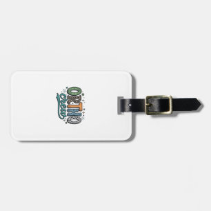 Étiquette À Bagage Équipe Ortho Vintage Équipe Dentaire Vector Design