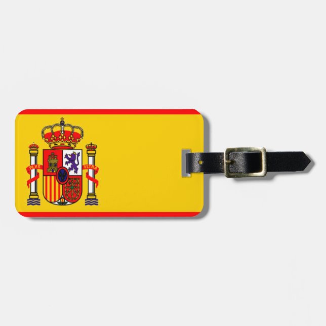 Étiquette À Bagage Espagne (Devant horizontal)