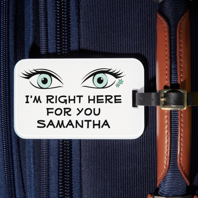 Étiquette À Bagage Espionner les yeux verts et l'ID tatouage étoile (Insitu Rectoal 4)