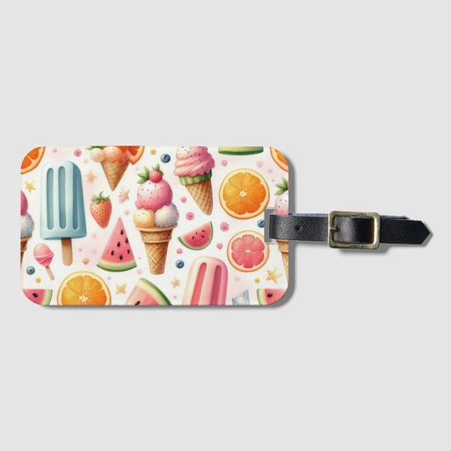 Étiquette À Bagage Étape Sweet (Devant Horizontal)