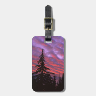 Étiquette À Bagage États-Unis, Oregon, Trois Soeurs Sauvages, Vivid