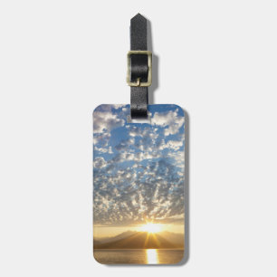 Étiquette À Bagage États-Unis, Washington, Seabeck.Coucher du soleil