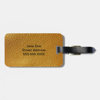 Étiquette À Bagage Étiquette acrylique de bagage de conception en