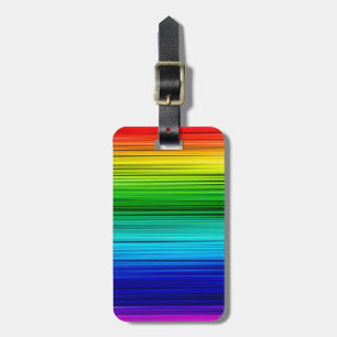 Étiquette À Bagage Étiquette/arc-en-ciel de bagage