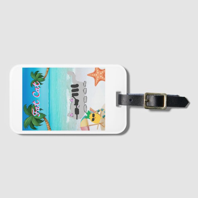 Étiquette À Bagage étiquette de bagage (Devant Horizontal)