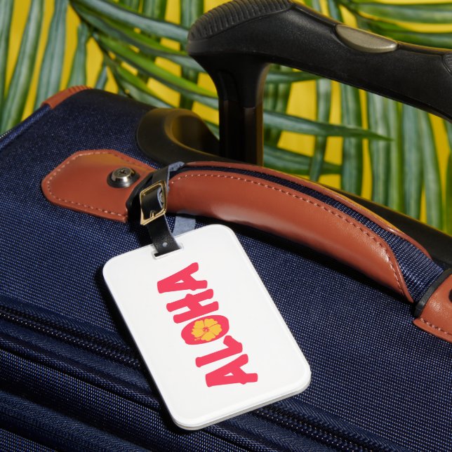 Étiquette À Bagage Étiquette de bagage Aloha (Insitu Rectoal 1)