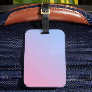 Étiquette À Bagage Étiquette de bagage américaine couleur unie