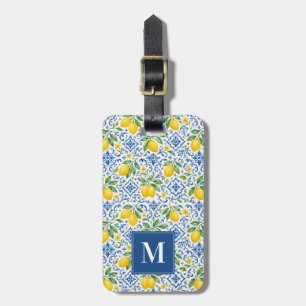 Étiquette À Bagage Étiquette de bagage au citron