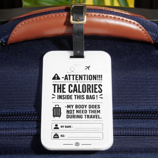 Étiquette À Bagage Étiquette de bagage avec attention (Insitu Rectoal 2)