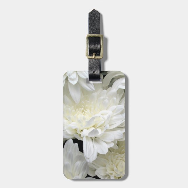 Étiquette À Bagage Étiquette de bagage avec le bracelet en cuir (Devant Vertical)