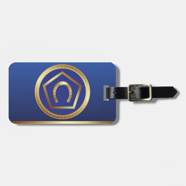 Étiquette À Bagage Étiquette de bagage : Base de Germanna (Devant horizontal)