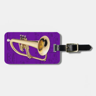 Étiquette À Bagage Étiquette de bagage - bugle - choisissez la