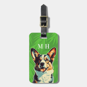 Étiquette À Bagage Étiquette de bagage Corgi