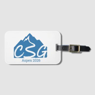 Étiquette À Bagage Étiquette de bagage CSG - Aspen 2026