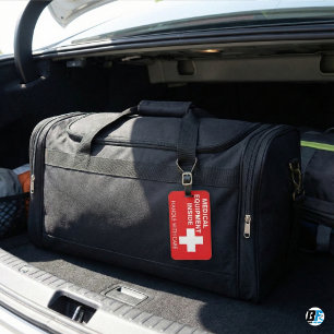 Étiquette À Bagage Étiquette de bagage d'avertissement d'équipement m