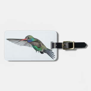 Étiquette À Bagage Étiquette de bagage de colibri