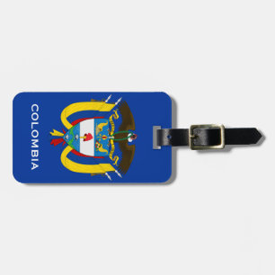 Étiquette À Bagage Étiquette de bagage de COLOMBIA*