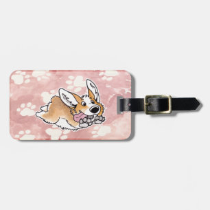 Étiquette À Bagage Étiquette de bagage de corgi