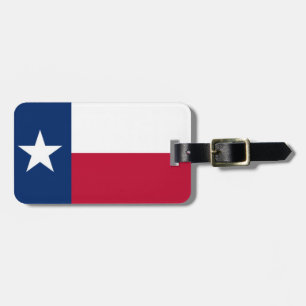 Étiquette À Bagage Étiquette de bagage de drapeau du Texas