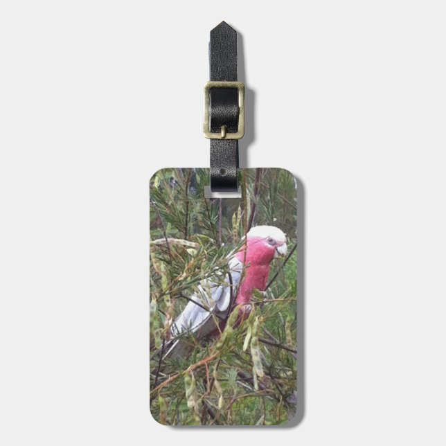 Étiquette À Bagage Étiquette de bagage de Galah (Devant Vertical)