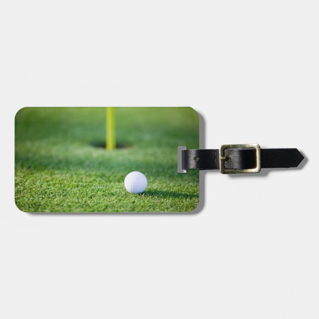 Étiquette À Bagage Étiquette de bagage de golf (Devant horizontal)