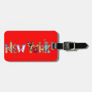 Étiquette À Bagage Étiquette de bagage de New York