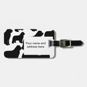 Étiquette À Bagage Étiquette de bagage de Newfies