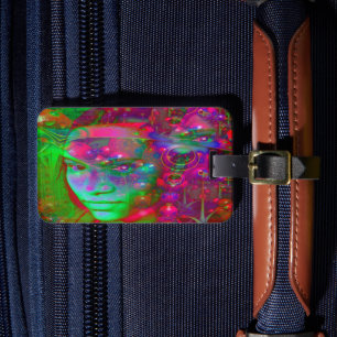 Étiquette À Bagage Étiquette de bagage de pays fantastique