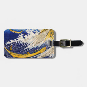 Étiquette À Bagage Étiquette de bagage de ressacs de Hokusai