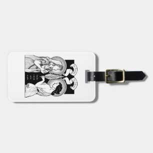 Étiquette À Bagage Étiquette de bagage de saints Perpetua et de