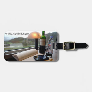Étiquette À Bagage Étiquette de bagage de Seat61 TGV